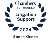 Chambers Top Ranked Litigation Support 2024 Stefan Kirsten